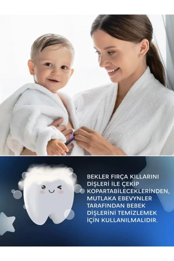 Nessiworld   .Baby Neon Ekstra Soft Diş Fırçası 0-3 Yaş