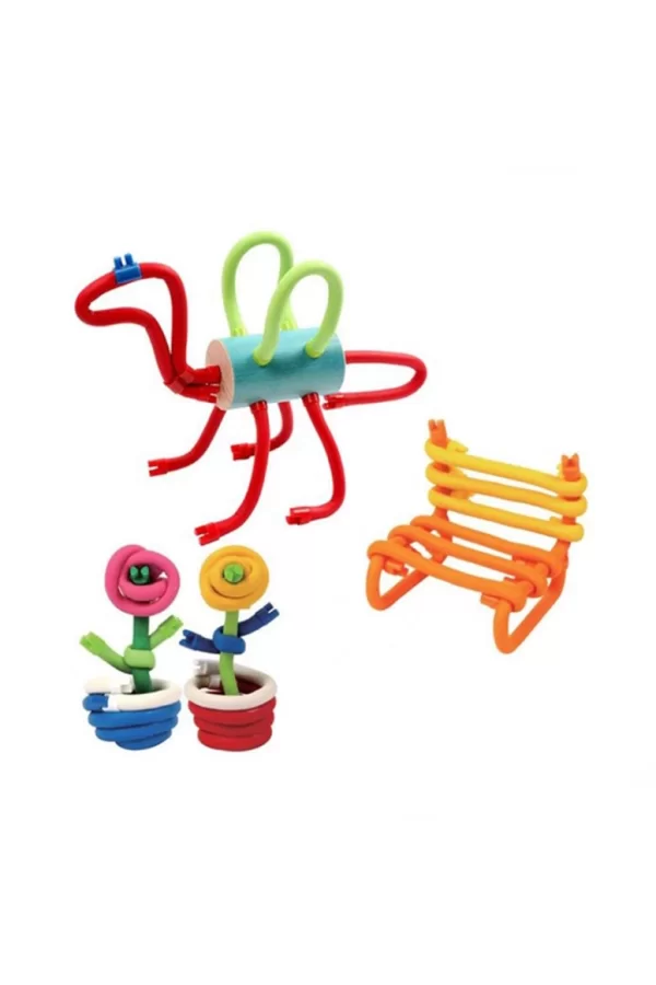Nessiworld Babygo Yapıcı Bükme Oluşturma 3D Yapım Seti