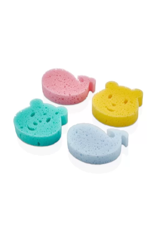 Nessiworld BabyJem 4lü Bebek Banyo Süngeri 618