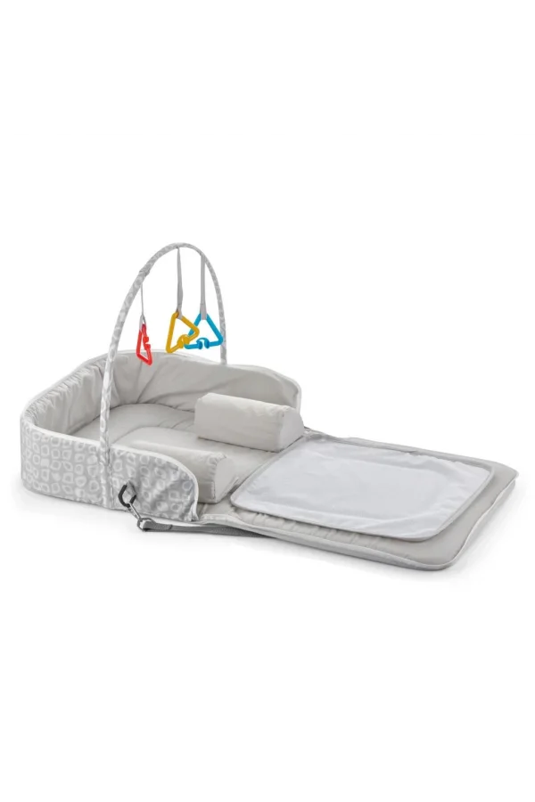 Nessiworld  BabyJem Babynest Çanta 771 Gri Kare
