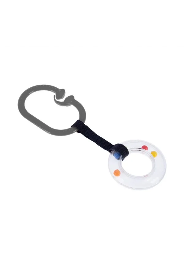 Nessiworld BabyJem Çıngıraklı Puset Halkası 876 Gri