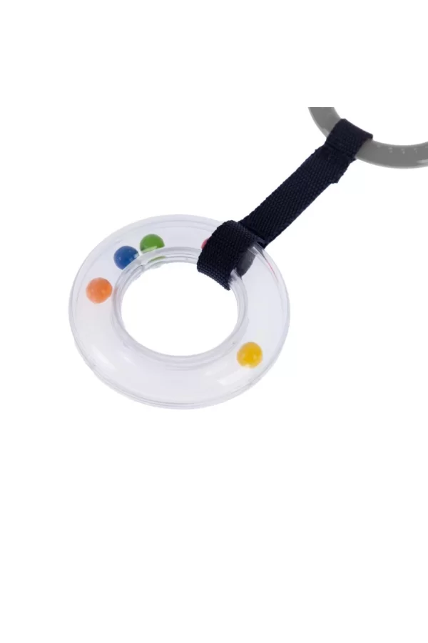 Nessiworld BabyJem Çıngıraklı Puset Halkası 876 Gri