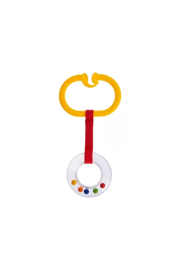 Nessiworld BabyJem Çıngıraklı Puset Halkası 876 Sarı