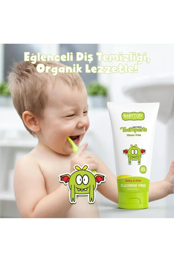 Nessiworld  Babyton Organik Doğal Natural Diş Macunu 50 Gr