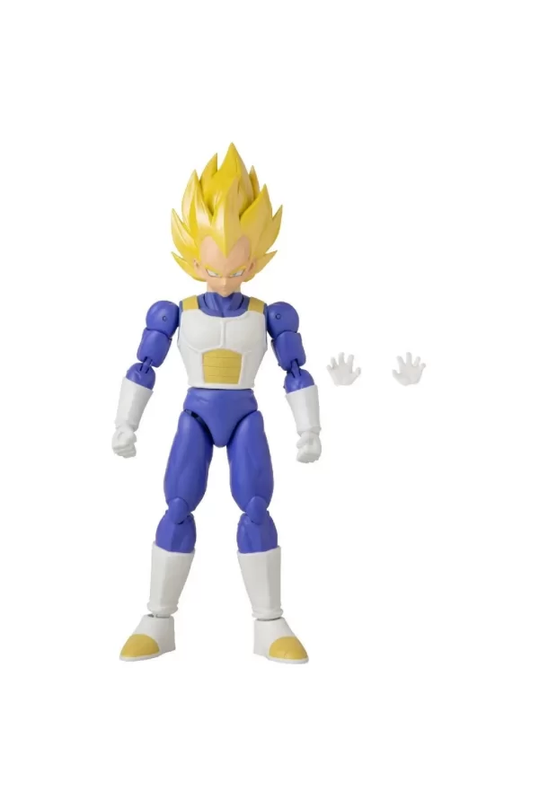 Nessiworld  Bandai Dragon Ball Super Saiyan Vegeta Poz Verilebilir Figür 16 cm