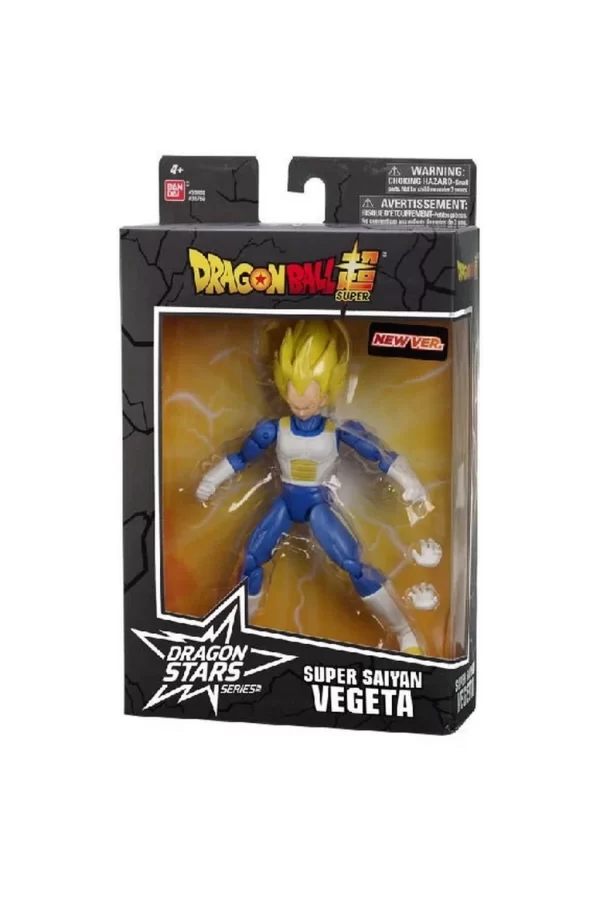 Nessiworld  Bandai Dragon Ball Super Saiyan Vegeta Poz Verilebilir Figür 16 cm