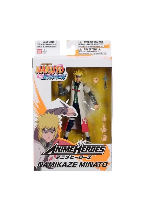 Nessiworld  Bandai Minato Namikaze Poz Verilebilir Figür 16 cm
