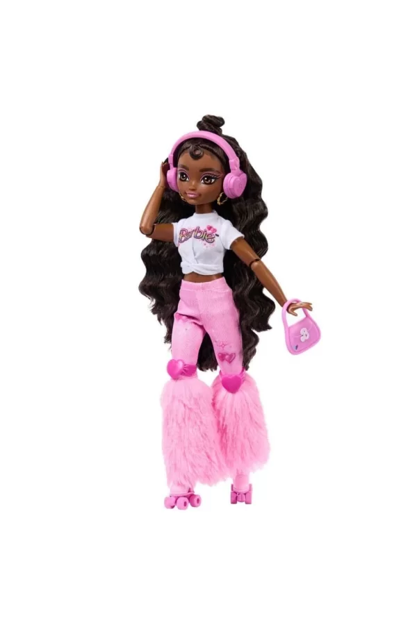 Nessiworld Barbie Dream Besties Paten Partisi Brooklyn Bebek ve Aksesuarları