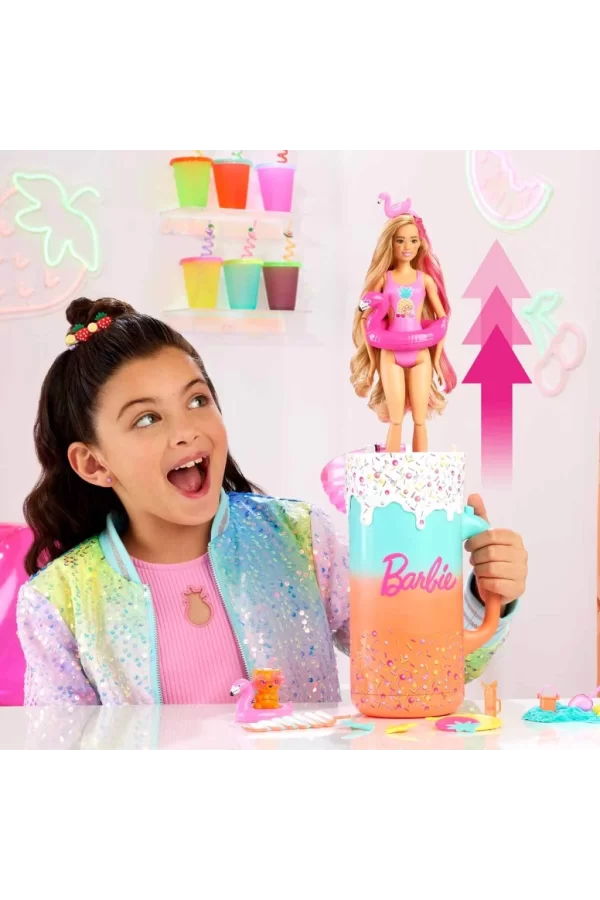 Nessiworld  Barbie Pop Reveal Sürpriz Bardak Oyun Seti HRK57