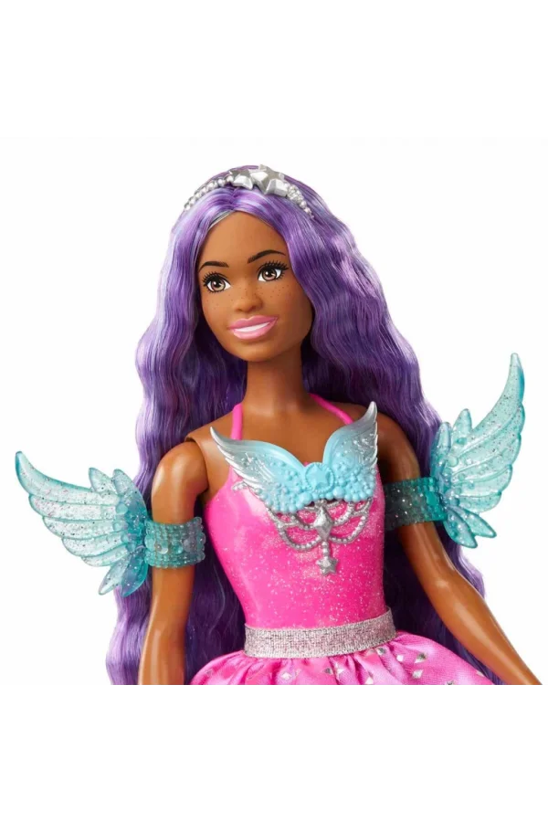 Nessiworld  Barbie Sihirli Dokunuş Peri Masalı Elbiseli Bebek HLC31