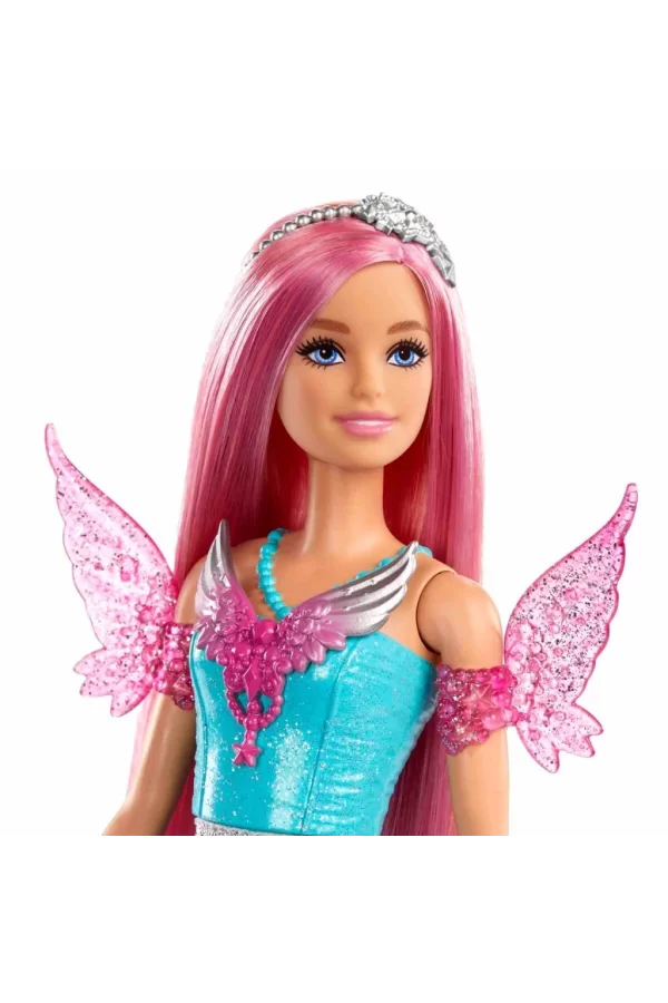 Nessiworld  Barbie Sihirli Dokunuş Peri Masalı Elbiseli Bebek HLC31