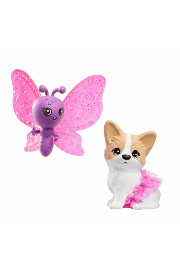 Nessiworld  Barbie Sihirli Dokunuş Peri Masalı Elbiseli Bebek HLC31