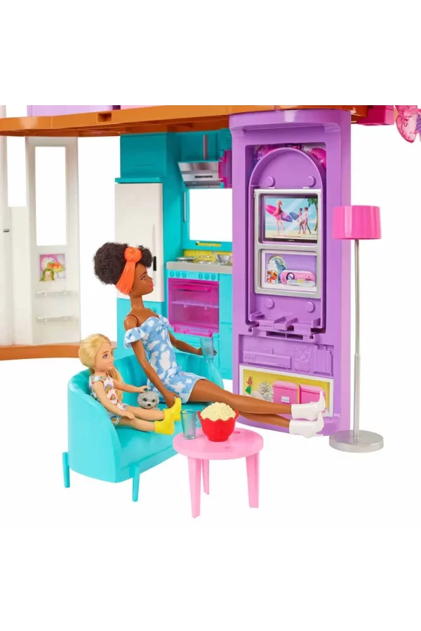 Nessiworld  Barbie Tatil Evi Oyun Seti HCD50