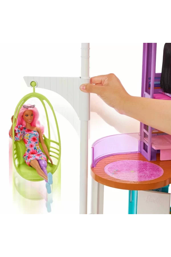 Nessiworld  Barbie Tatil Evi Oyun Seti HCD50