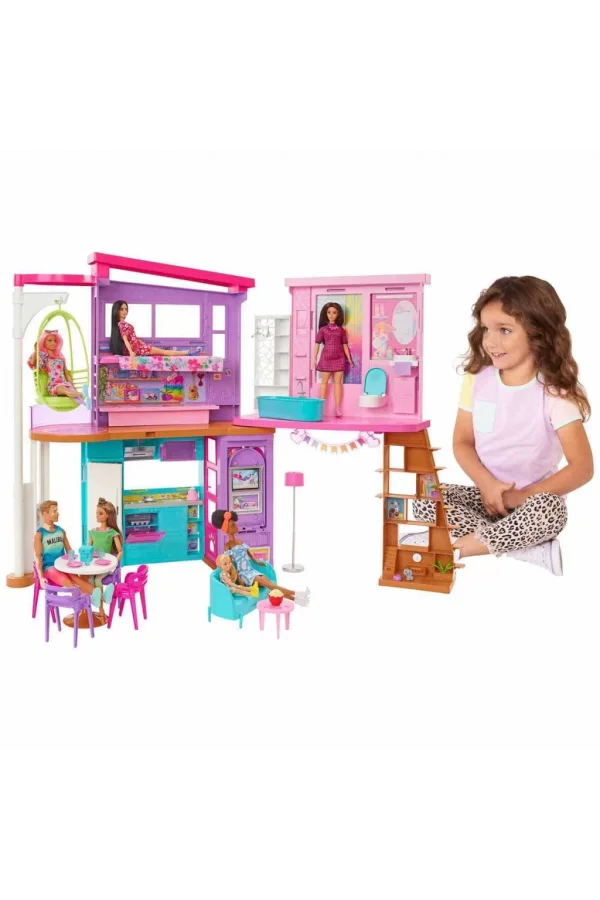 Nessiworld  Barbie Tatil Evi Oyun Seti HCD50