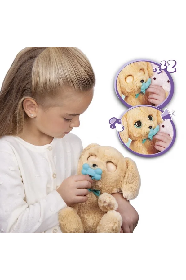 Nessiworld BAW09000 Baby Paws Sesli Labrador 20 cm Peluş