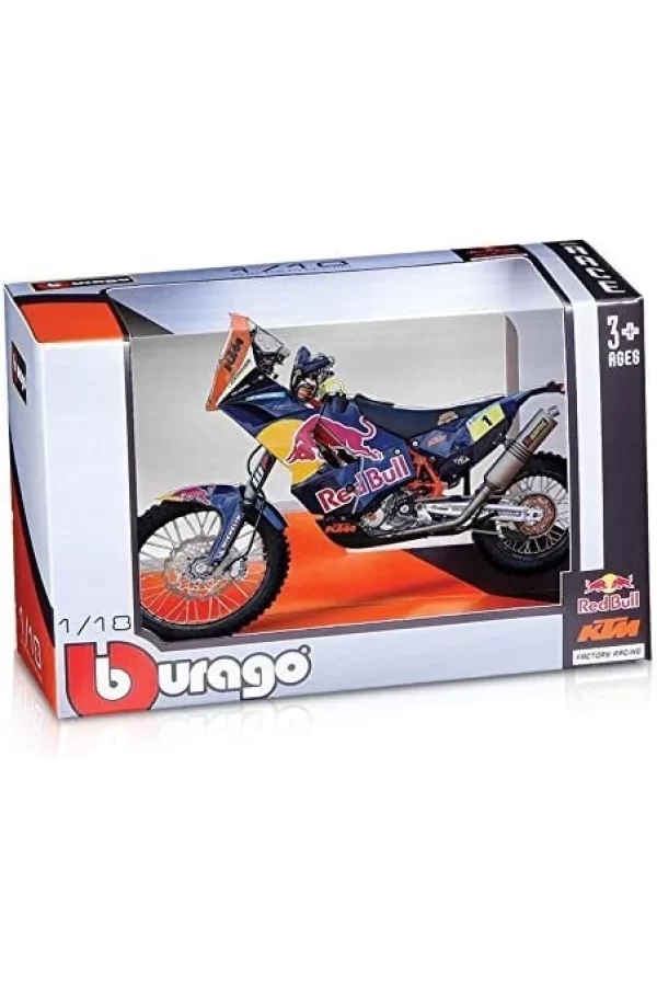 Nessiworld  Bburago 1:18 KTM 450 Model Motor