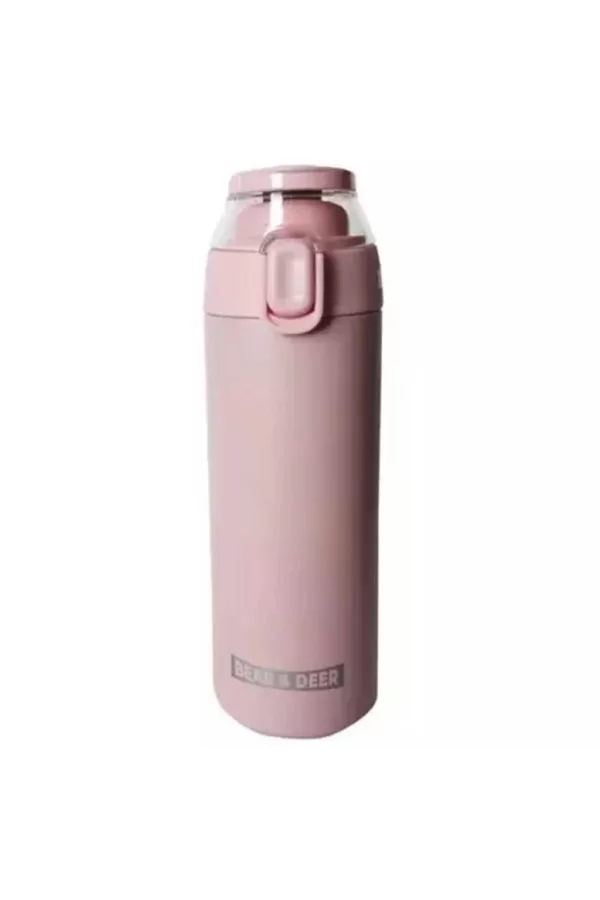 Nessiworld  Bear&DeerŞeffafKapakÇelikMatara450ml0033