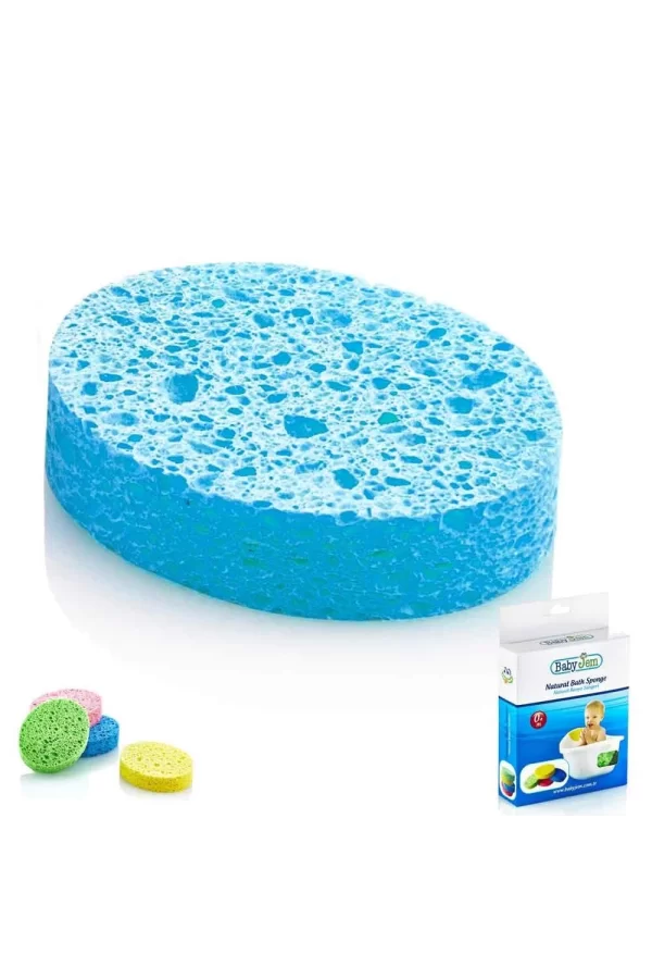 Nessiworld    Bebek Banyo Süngeri Selülozik 020 Mavi