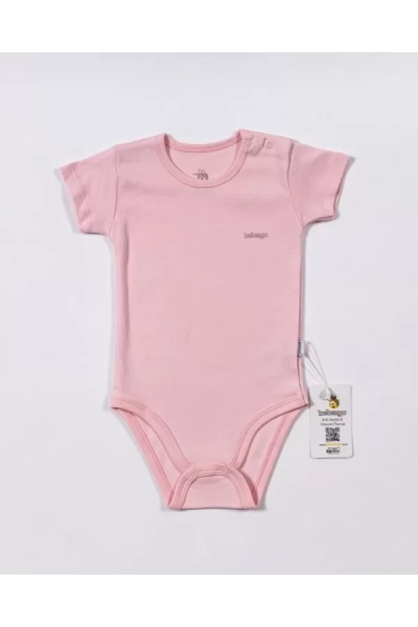 Nessiworld  Bebengo BU4025 Basic Kısa Kol Body Pembe