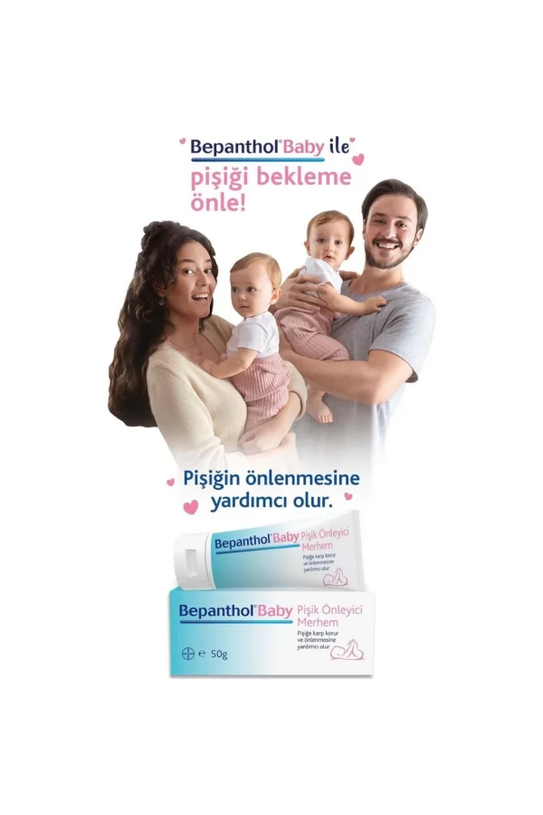 Nessiworld  Bepanthol Baby Pişik Önleyici Krem Merhem 50 Gr