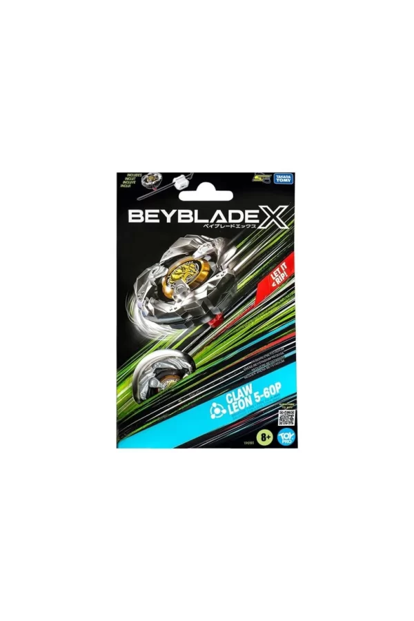 Nessiworld BEY03000 Beyblade 1li Set Claw Leon 5-60P