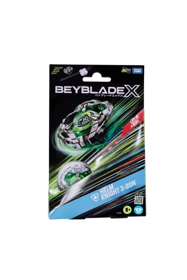Nessiworld BEY09000 Beyblade 1li Set Helm Knight 3-80N