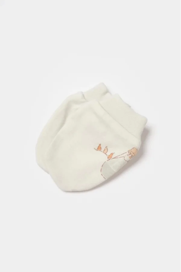 Nessiworld  Bibaby Biorganic Teach Me 2Li Bebe Eldiven 72240 Red