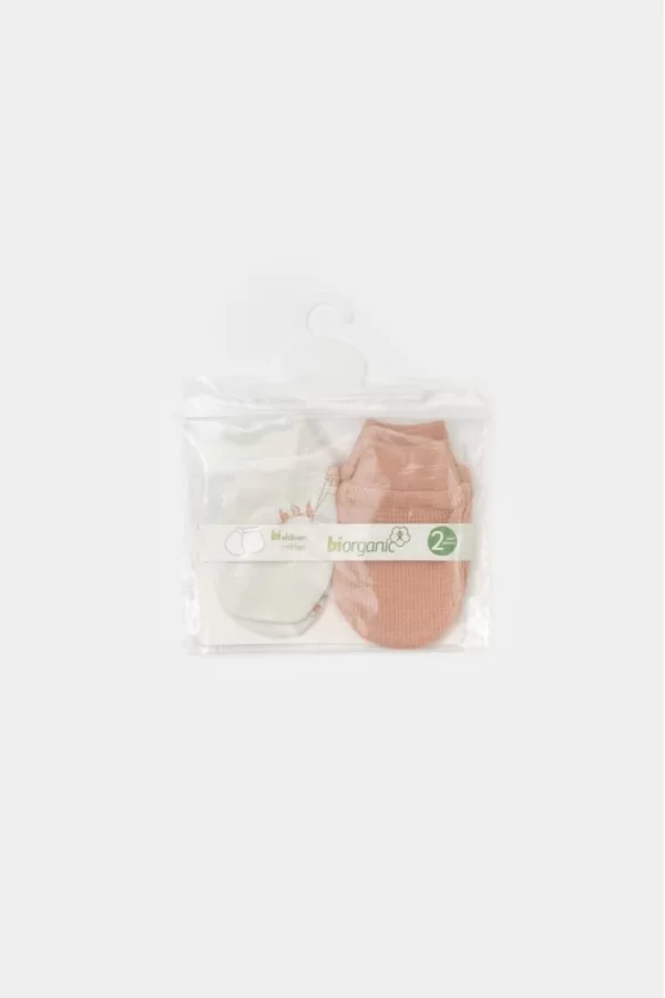 Nessiworld  Bibaby Biorganic Teach Me 2Li Bebe Eldiven 72240 Red