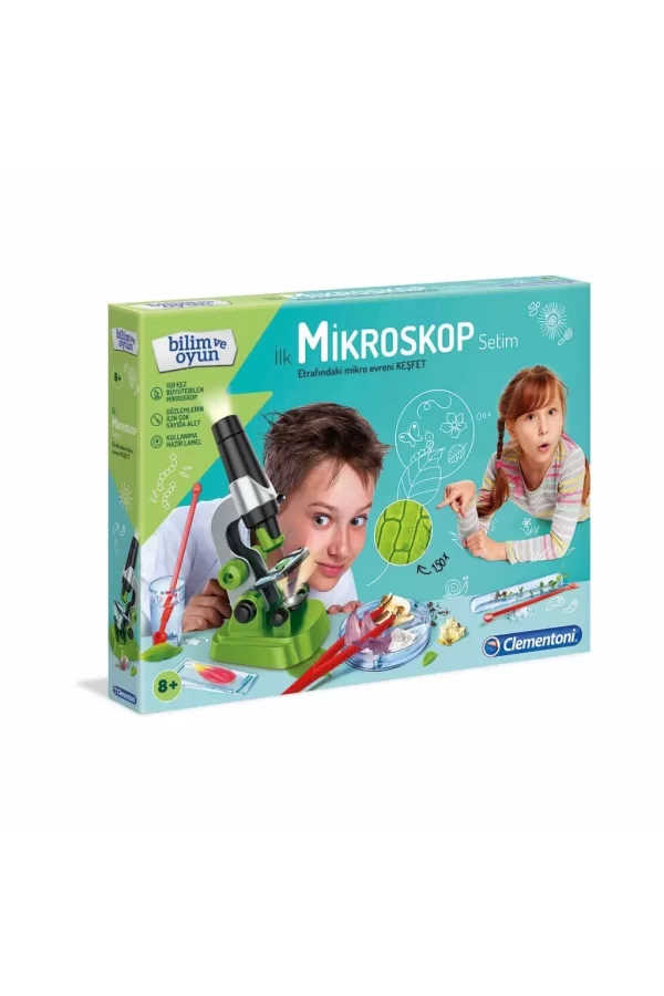 Nessiworld  Bilim ve Oyun İlk Mikroskop Setim