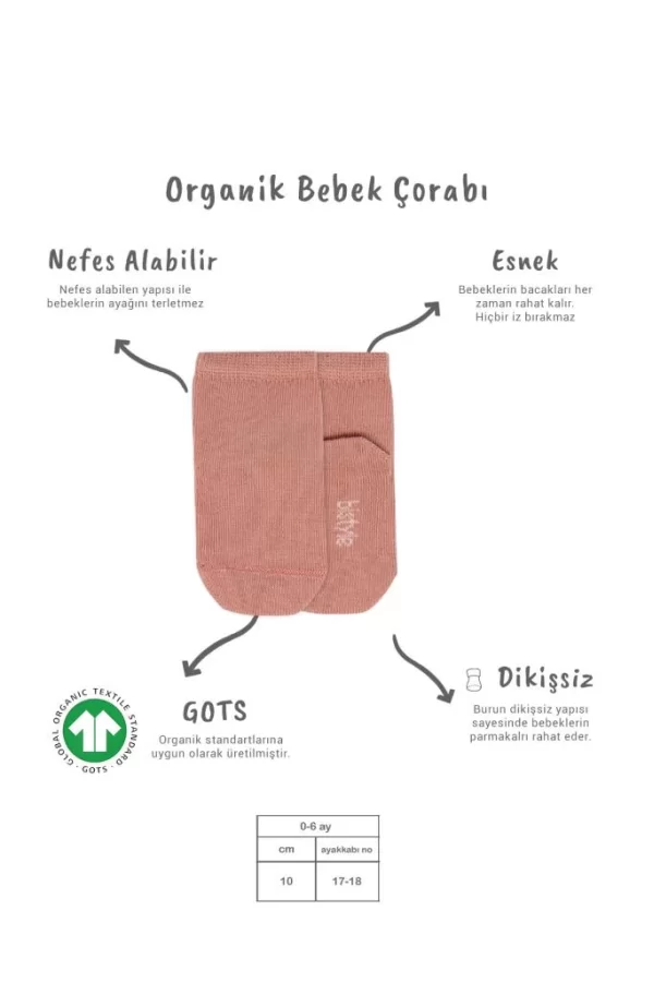 Nessiworld Bistyle 5li Penye Soket Kutulu Basic Çorap 10131 Pudra