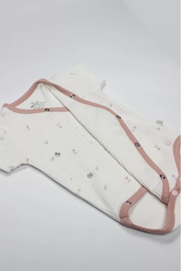 Nessiworld Bistyle Bloom Rose 2li Yarım Kol Badi 17119 Ekru Gül Kurusu
