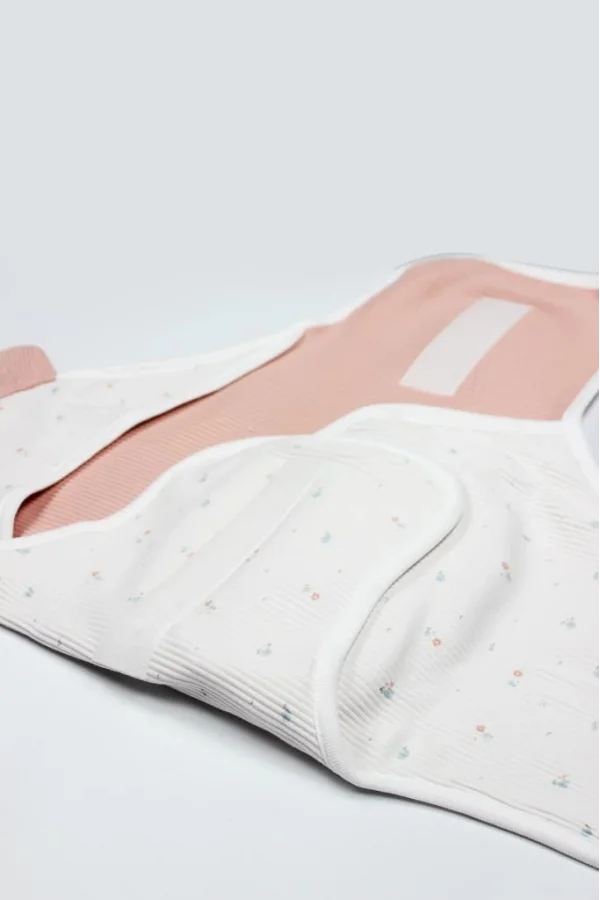 Nessiworld Bistyle Bloom White Organik Bel Destekli Kundak 75103 Ekru Gül Kurusu
