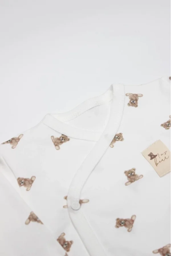 Nessiworld Bistyle I Am So Bear 3lü Takım 13103 Bej-Ekru