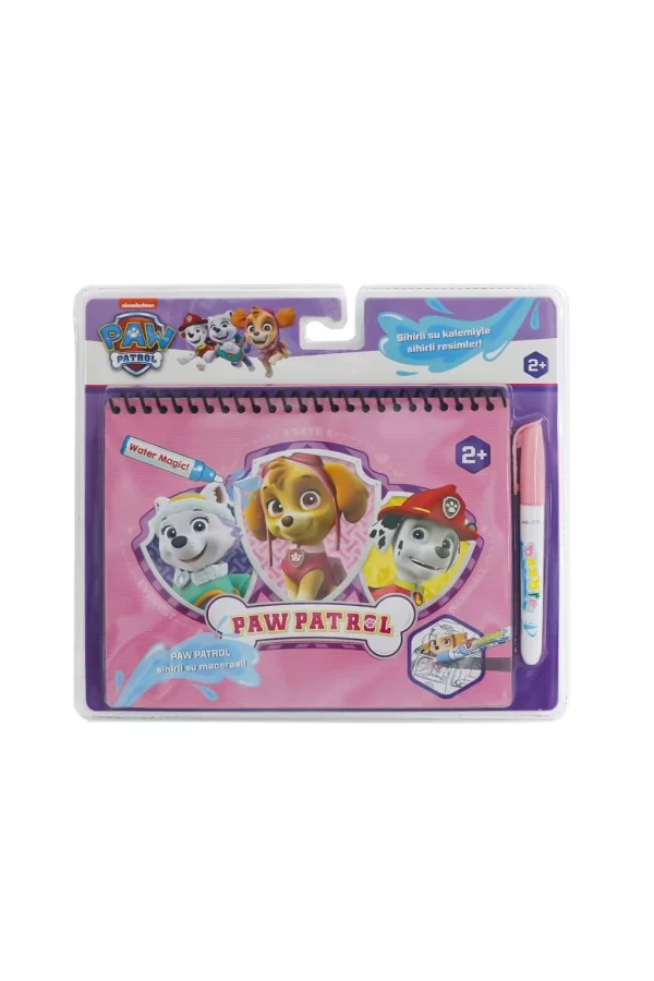 Nessiworld  BK009 Paw PEtrol Sihirli Boyama Kitabı -Gepettoys