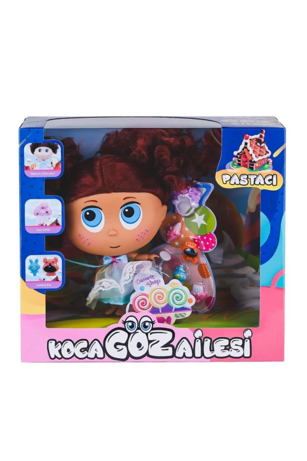 Nessiworld  BLD328 Koca Göz Ailesi Pastacı Kız -Birliktoys