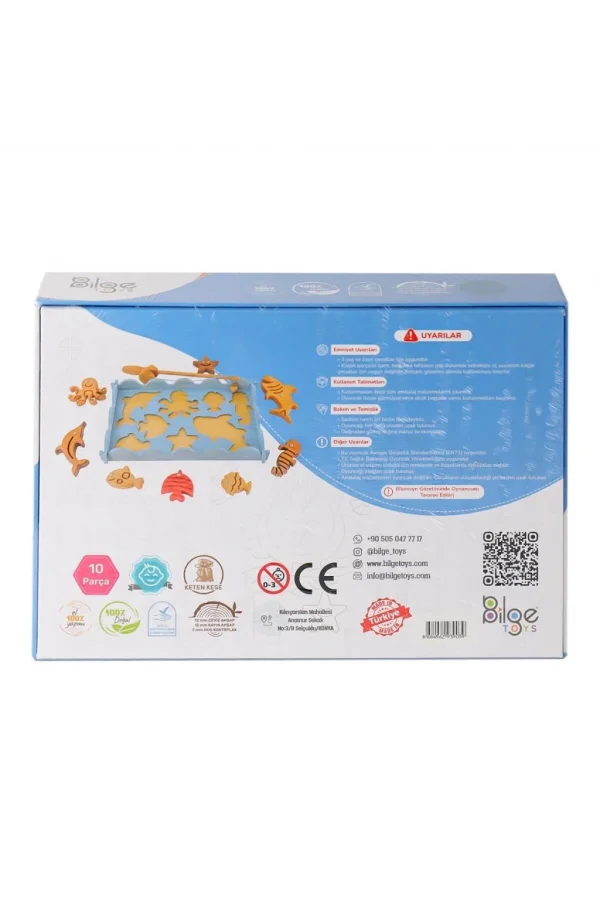 Nessiworld  BLG-104 Ahşap Balık Tutma Oyunu