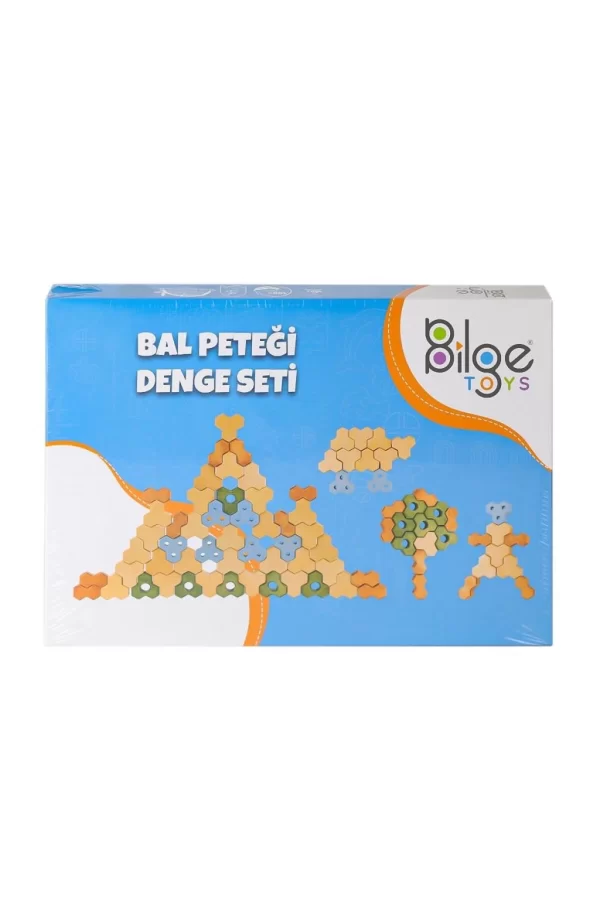 Nessiworld  BLG-106A Bal Peteği Ahşap Denge Oyunu