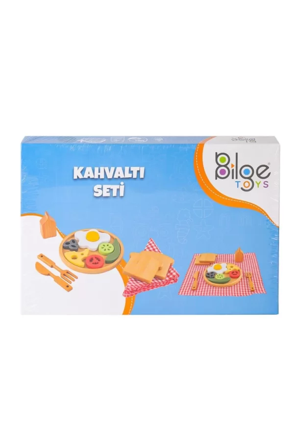 Nessiworld  BLG-114 Ahşap Kahvaltı Seti