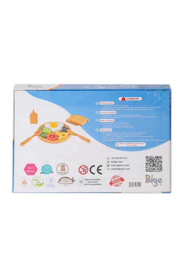 Nessiworld  BLG-114 Ahşap Kahvaltı Seti