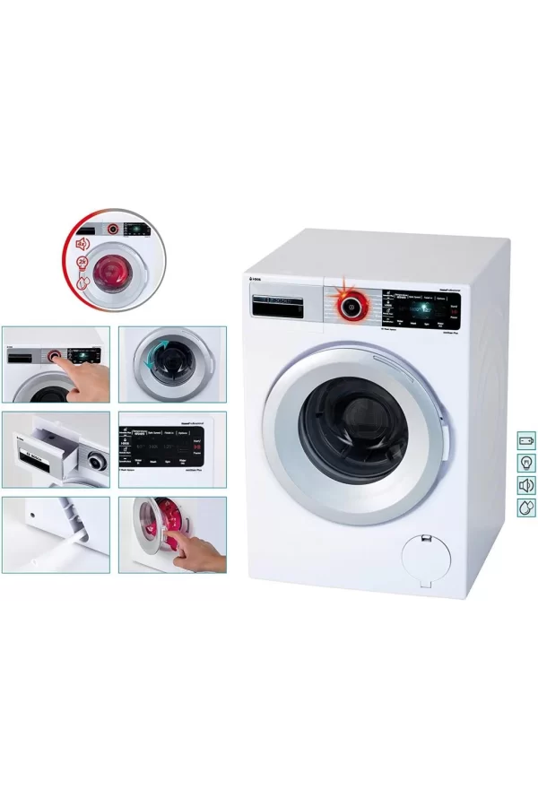 Nessiworld  Bosch Oyuncak Sesli Işıklı Çamaşır Makinesi