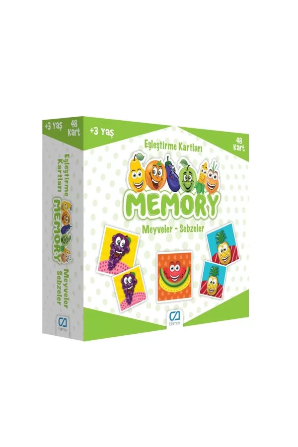 Nessiworld CA 5040 CA Games, Memory Meyveler Sebzeler