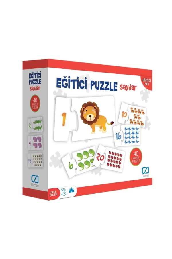 Nessiworld CA.5031 CA Games, Eğitici Puzzle Sayılar