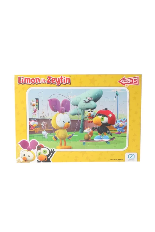 Nessiworld  CAFRM-5082-5083 Limon ile Zeytin Frame Puzzle 35 Parça