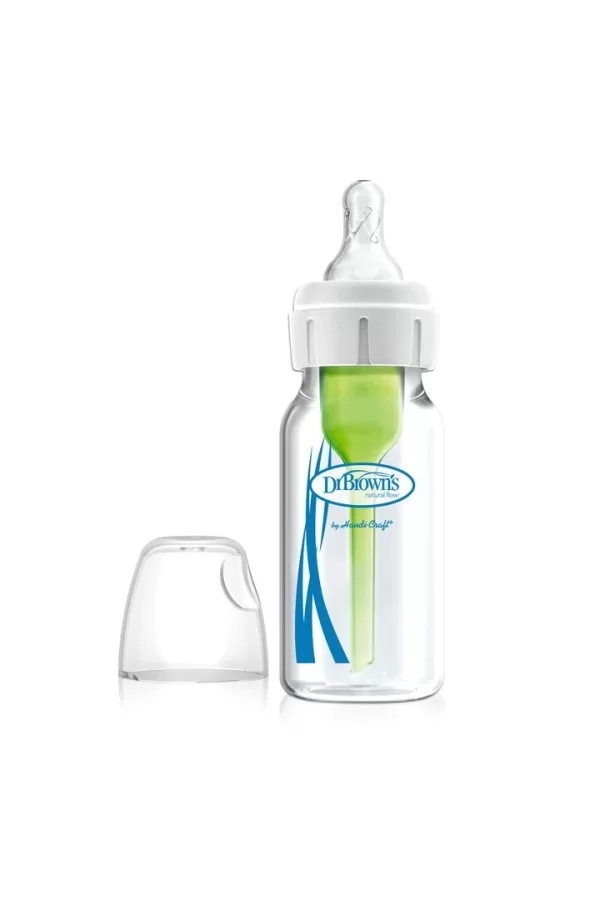 Nessiworld    Cam Dar Ağız Biberon Antikolik 120 ml