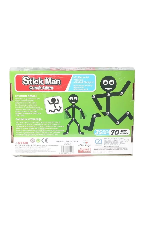 Nessiworld  CAPLS-5247 Stick Man Çubuk Adam -Ca Games