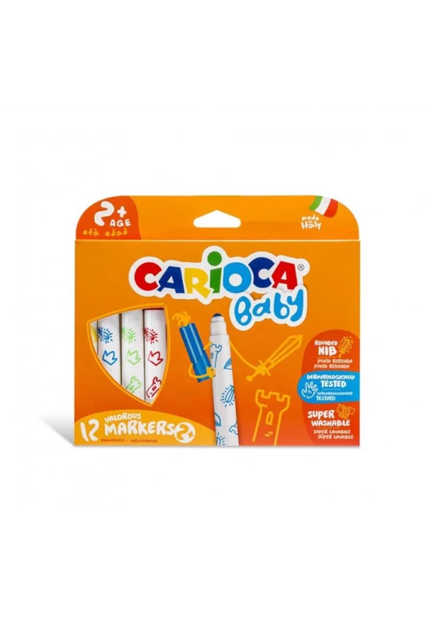 Nessiworld  Carioca Keçeli Boya Kalemi 12li