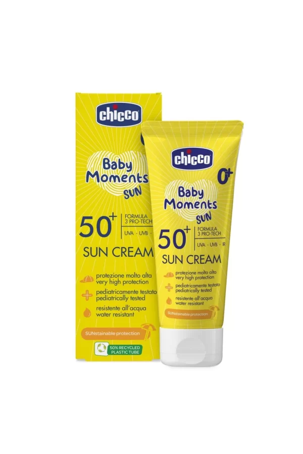 Nessiworld  Chicco Baby Moments Sun Güneş Kremi Spf 50+ 75 ml + After Sun Hediye