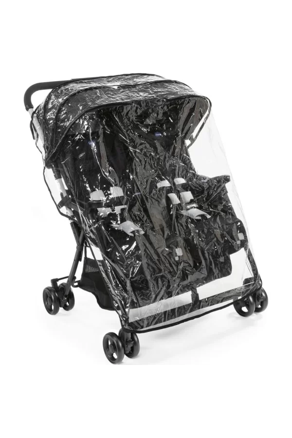 Nessiworld   Chicco Ohlala Twin İkiz Bebek Arabası Black Nigth