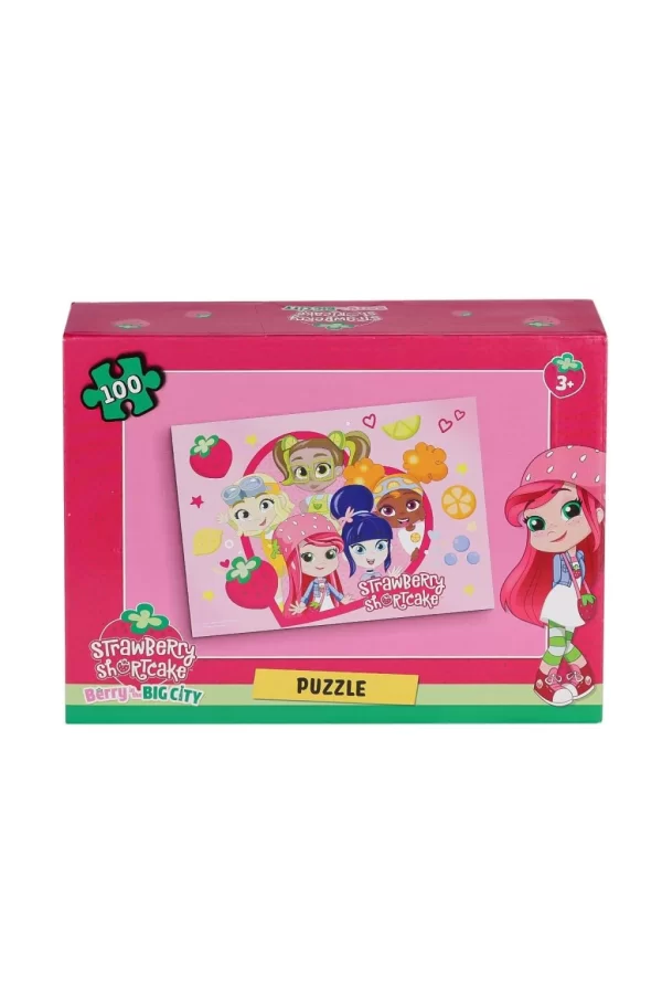 Nessiworld CK7909 Çilek Kız 100 Parça Puzzle - Laço Kids - Utku Oyuncak